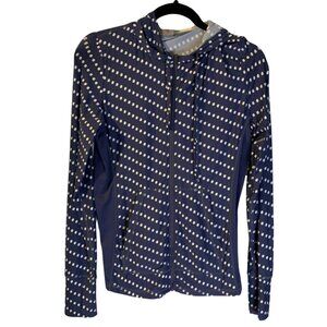 Krimson Klover Women's Nylon Stretch Hoodie Size S Full Zip Lightweight Golf